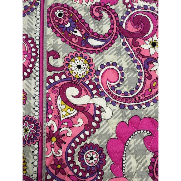 Vera Bradley Paisley Meets Plaid Softshell Computer Laptop Sleeve Case Retired - Picture 3 of 10